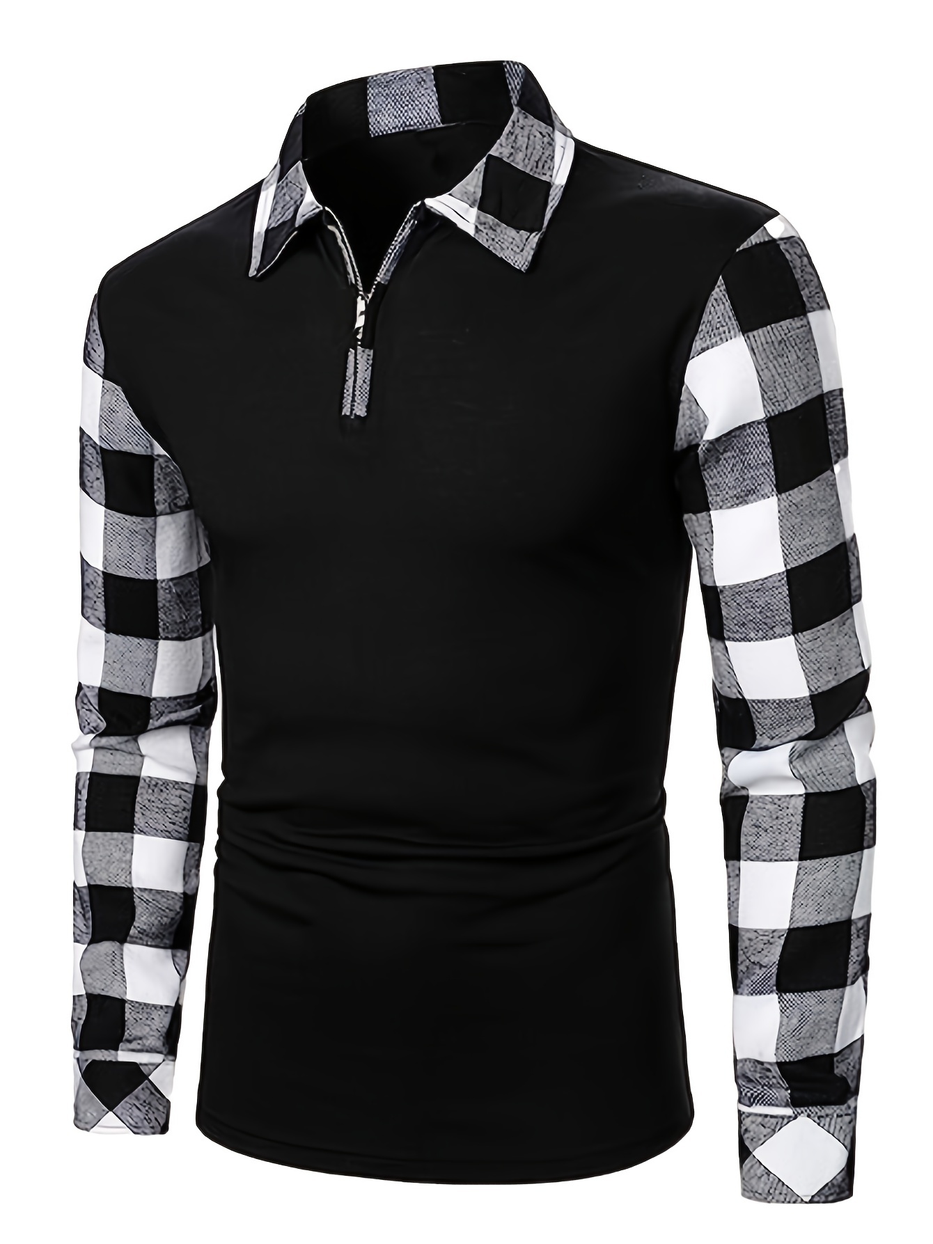 Casual Plaid Shirt Long Sleeve V neck Shirt Casual Every Day - Temu