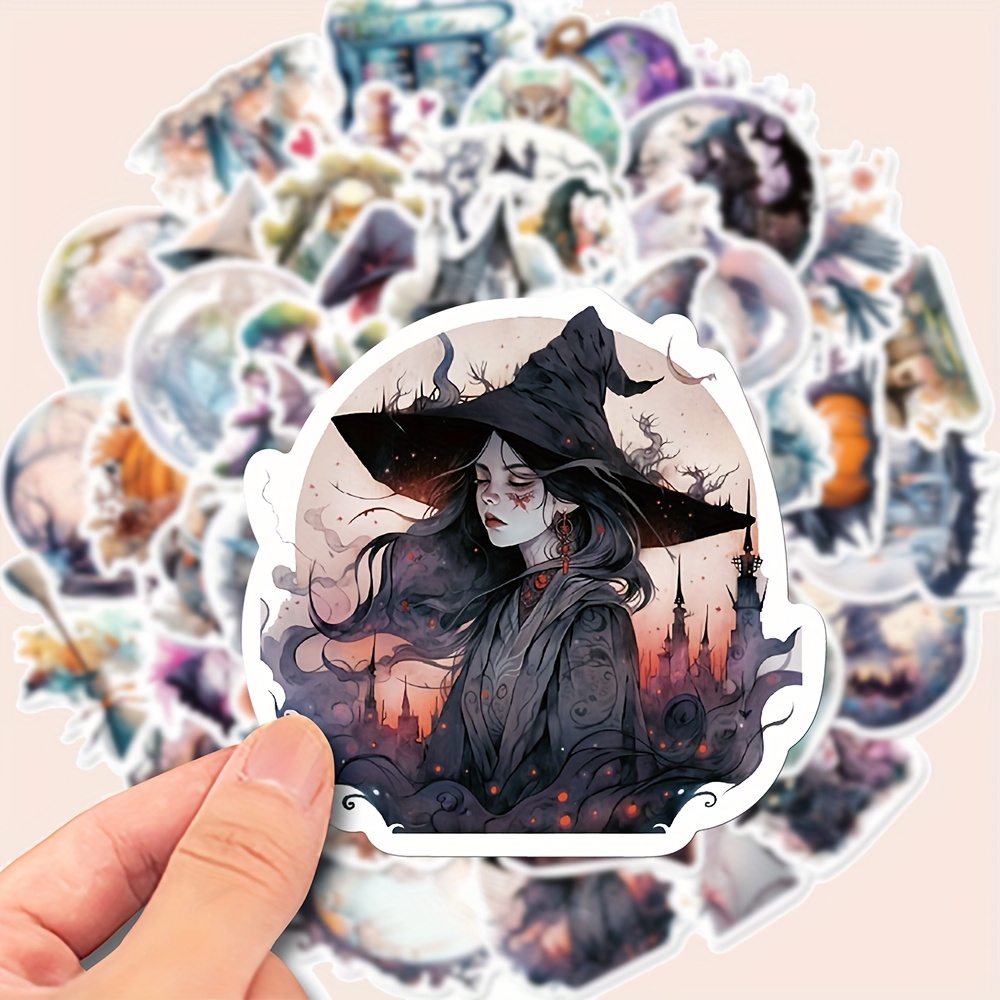 I sometimes draw — Some witchy stickers I made (mostly) for myself