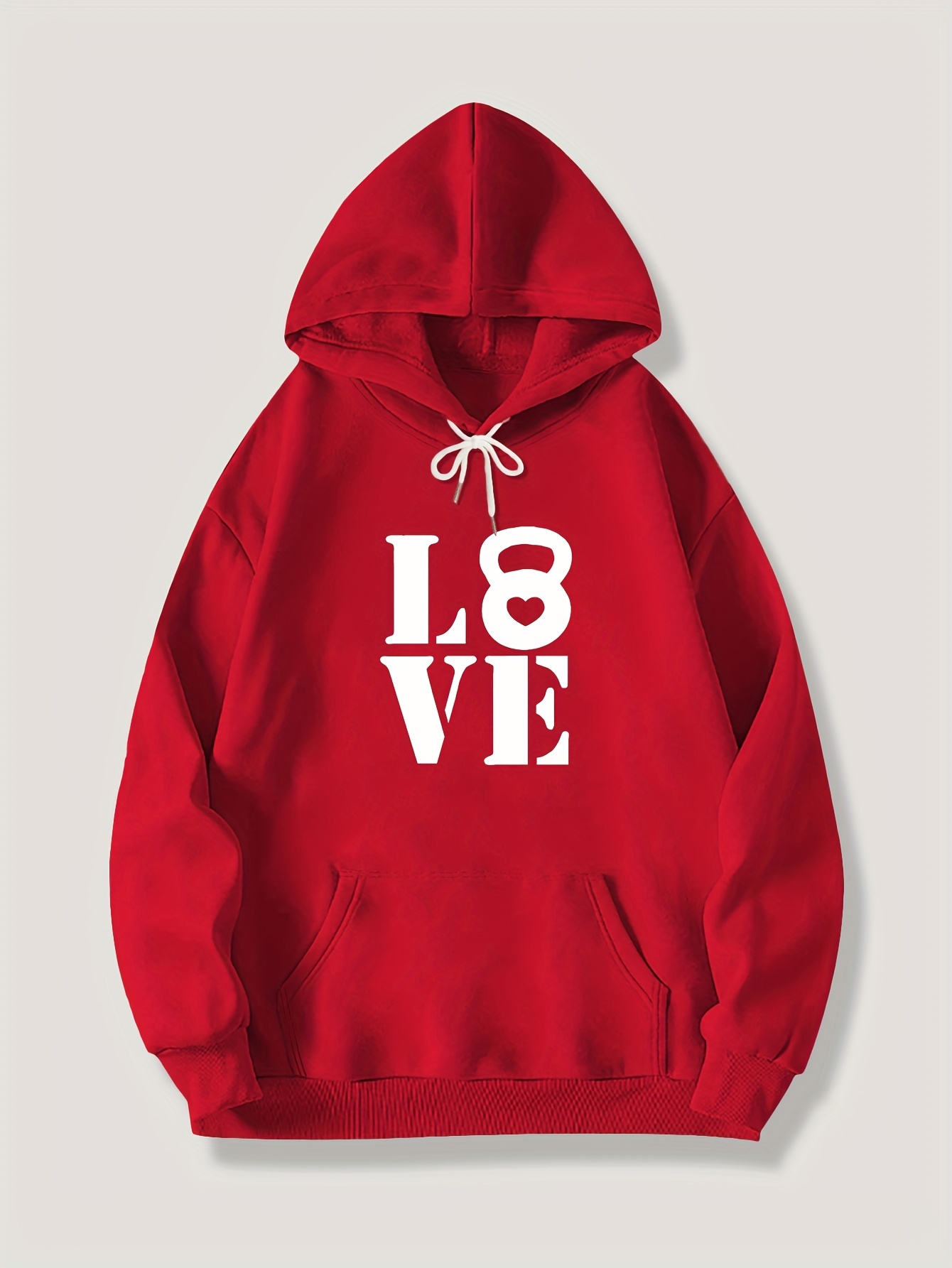 Hoodies Hombres Sudadera Capucha Impresión Gráfica 'amor - Temu