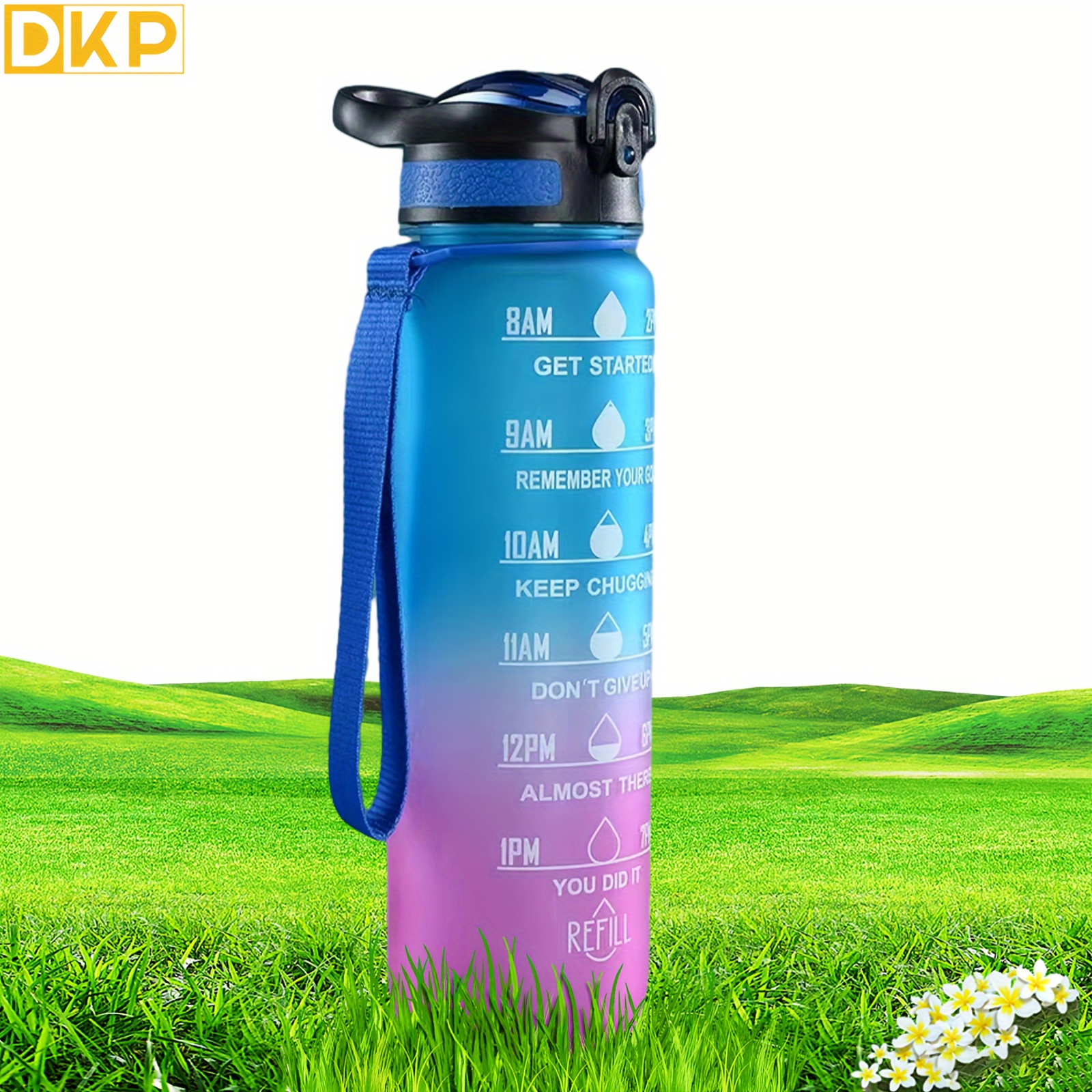 Purple Water Bottle - Begin Anywhere