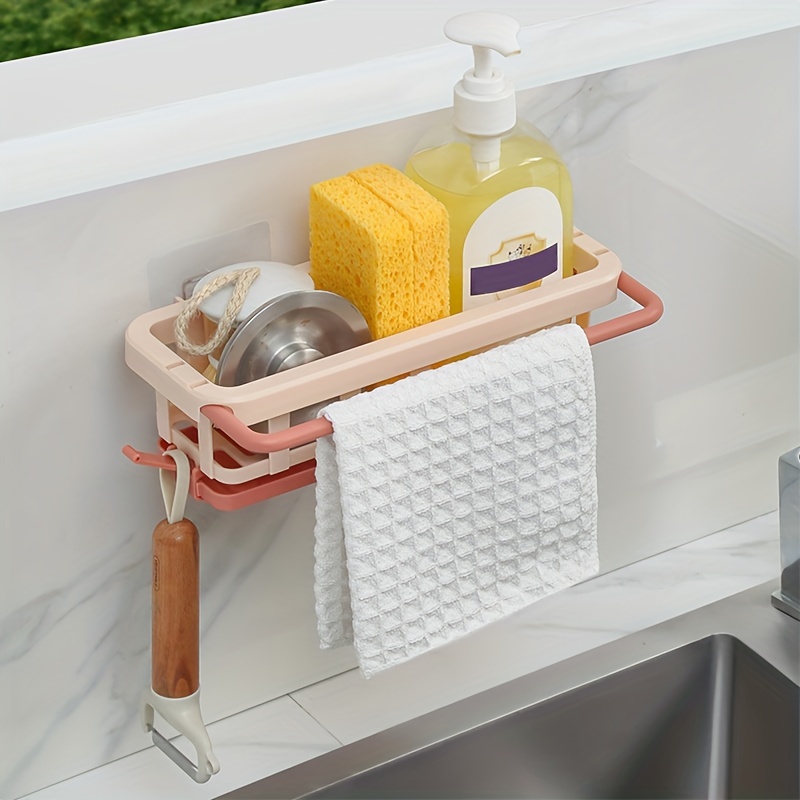 EFFILOGIC Kitchen Soap Tray - Dish Soap Holder for Kitchen Counter Kitchen  Sink Sponge Holder Sink Protectors for Kitchen Sink Organizer Drying Mat
