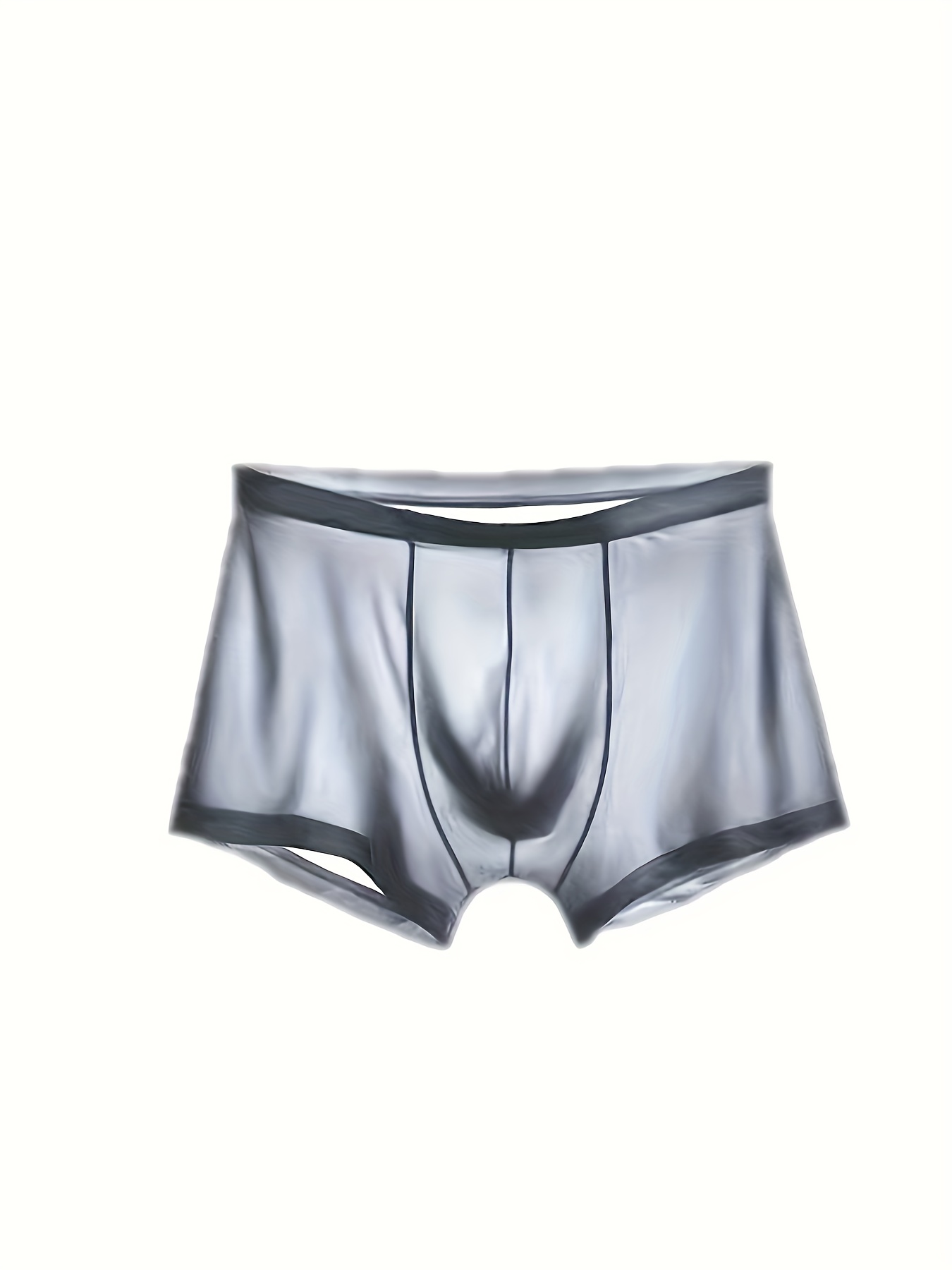 Men Ice Silk Underwear - Temu