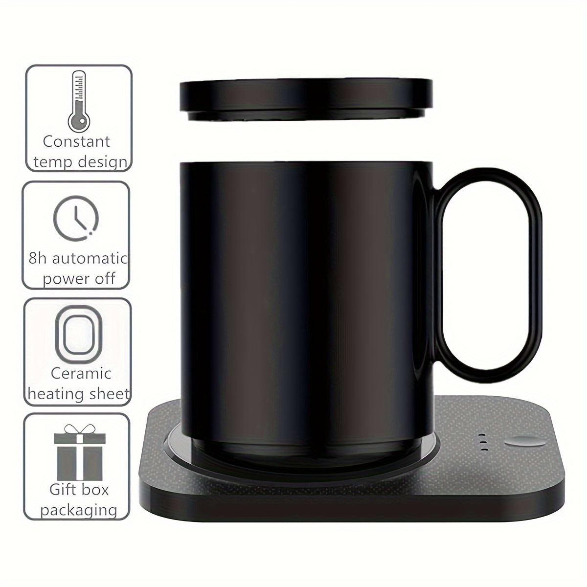 Smart Coffee Warmer Auto On/Off Gravity-Induction Mug Warmer for Of