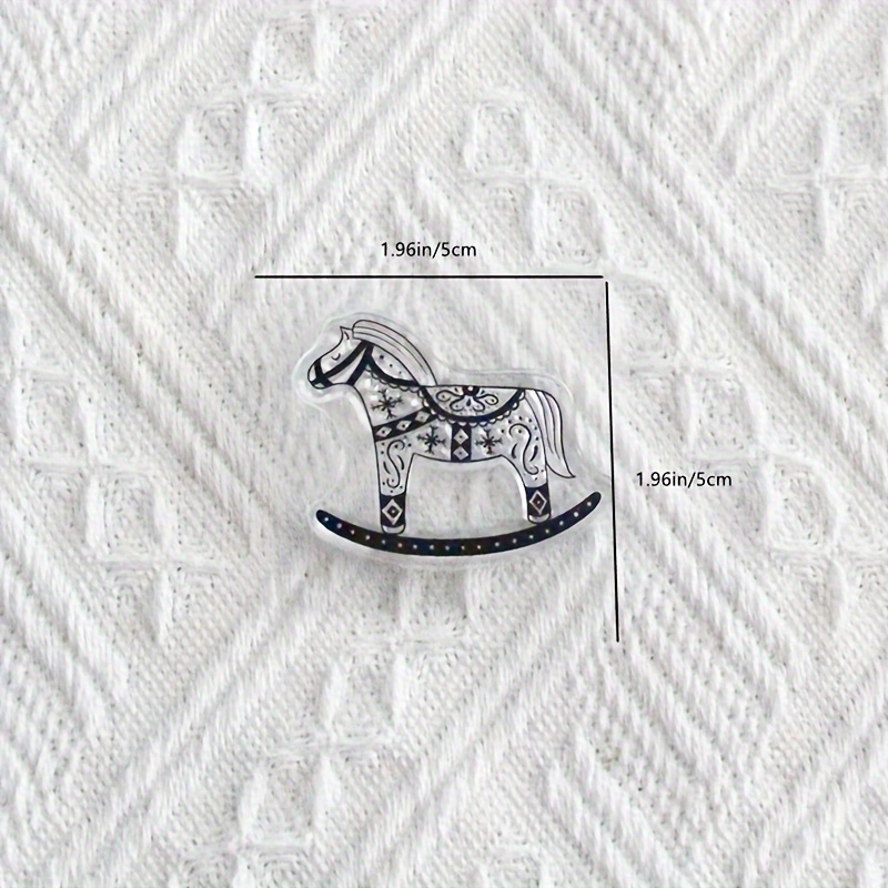 Transparent Rubber Seal Stamps Retro Rubber Clear Stamp For - Temu