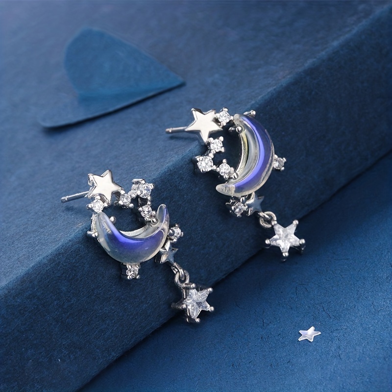 Moon Necklace For Girls Collarbone Chain Jewelry Girlfriends