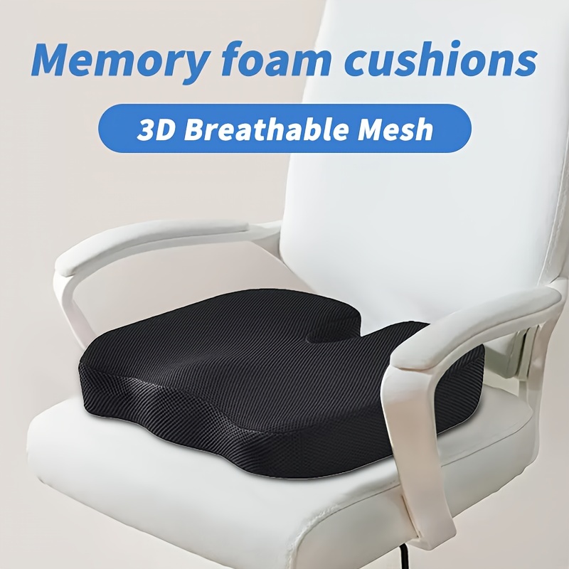 Comfortable Memory Foam Dining Chair Cushion With Non slip - Temu