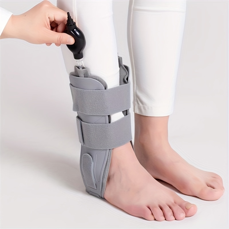 Inflatable Ankle Brace: Compression Perfect Sprains Strains - Temu Canada