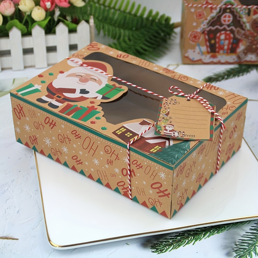 Christmas Container With Lid - Temu