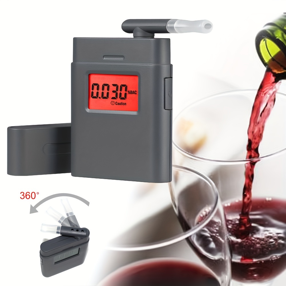 Produzione di vino Alcol Tester del Tester Per Alcole di Vino con Termometro  Misura Misuratore di