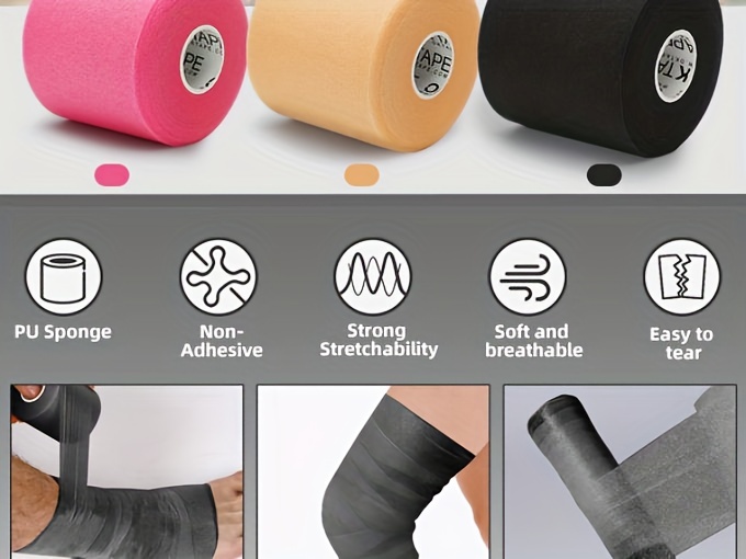 Soft Skin friendly Sports Foam Wrap Perfect Athletic Elbow - Temu