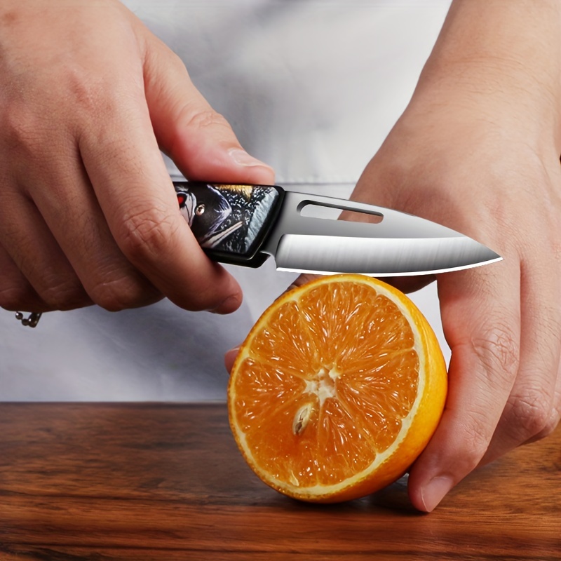 1pc Mini Schlüssel Messer Kleine Messer Edelstahl Klapp Messer Hause  Täglichen Gebrauch Tragen-auf Selbstverteidigung Tasche Tragbare Obst Messer  - Temu Germany