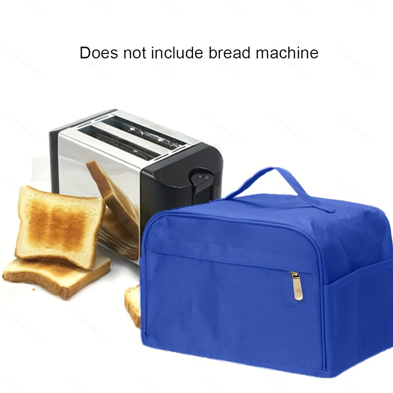 2 Slice Toaster Cover, Toaster Bags with Pockets, Bread Toaster Oven  Dustproof Cover, Toaster Storage Bag, Appliance Covers For Kitchen Small  Appliance