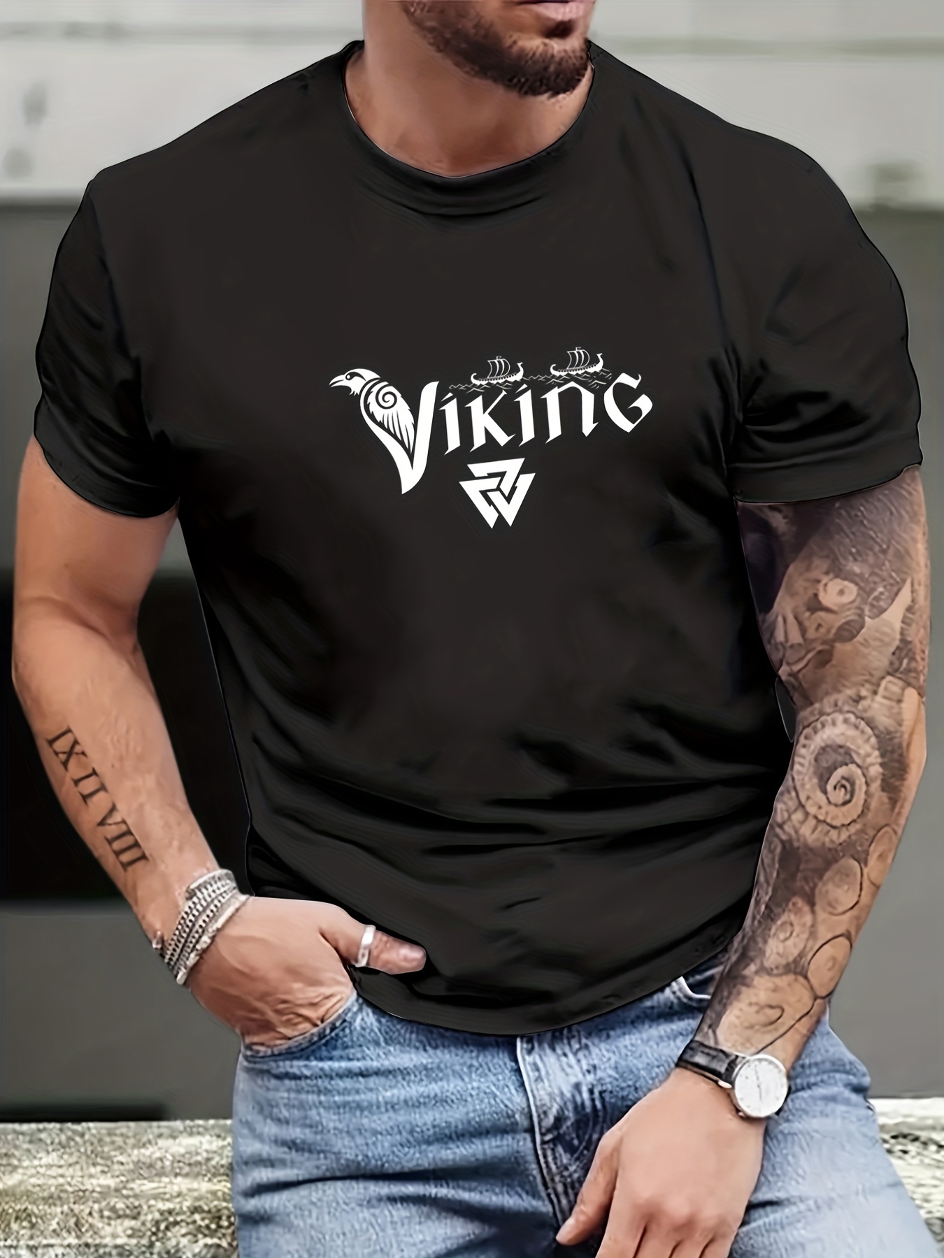 Viking Gifts For Men Cool Gifts For Men Printed Viking - Temu
