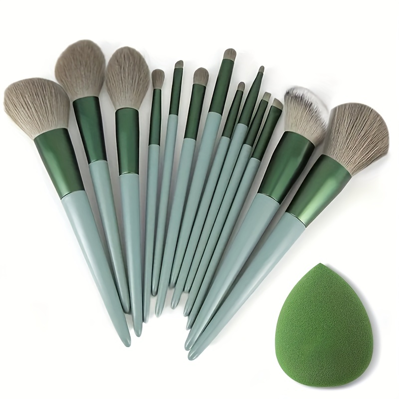 

13pcs Soft Fluffy Makeup Brushes Set For Cosmetics Foundation Blush Powder Eyeshadow Kabuki Blending Makeup Brush Beauty Tool