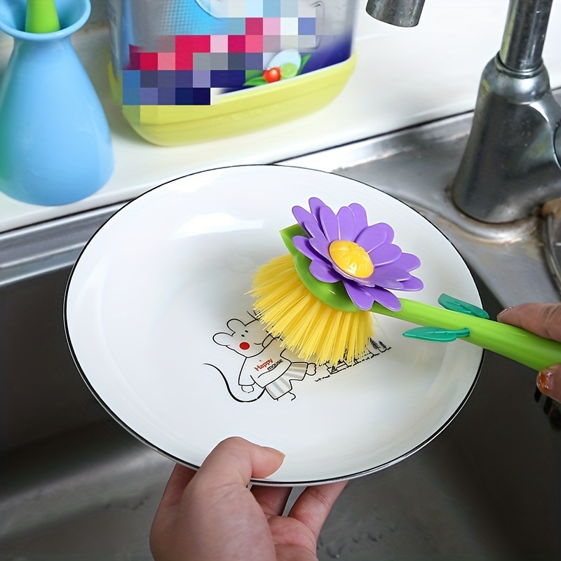 Simple Ceramic Dish Brush Holder