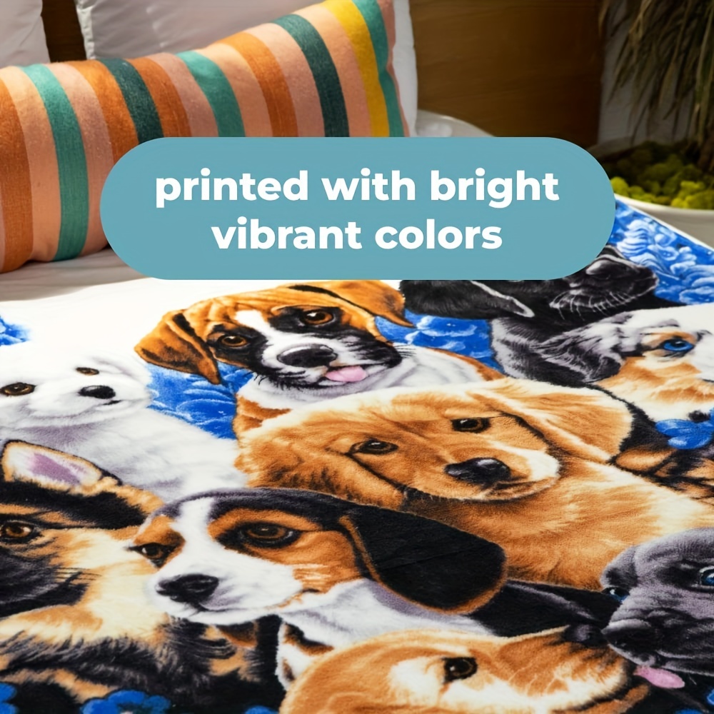 Dog discount design blanket