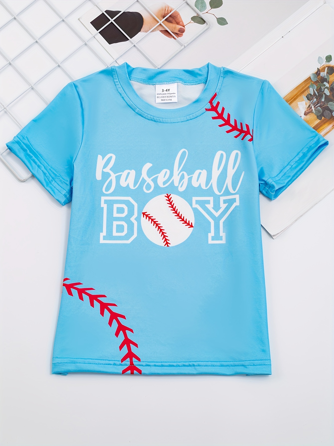 NIÑOS Camiseta Baseball niño