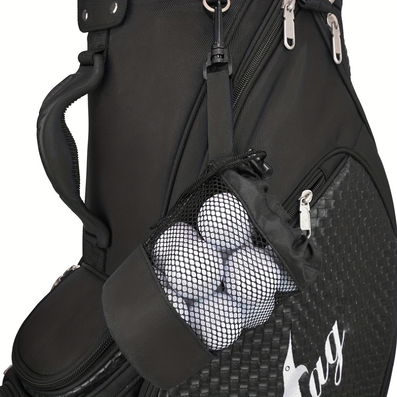 Golf Balls Storage Bag With Nylon Mesh Bag For Tennis Balls - Temu