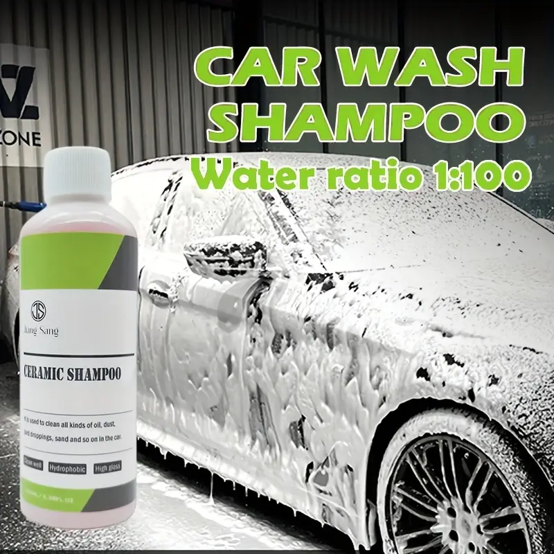 Car Wash Shampoo 100ml Car Supplies 1:100 High Concentration Foam Shampoo  Waxing Car Wash Supplies