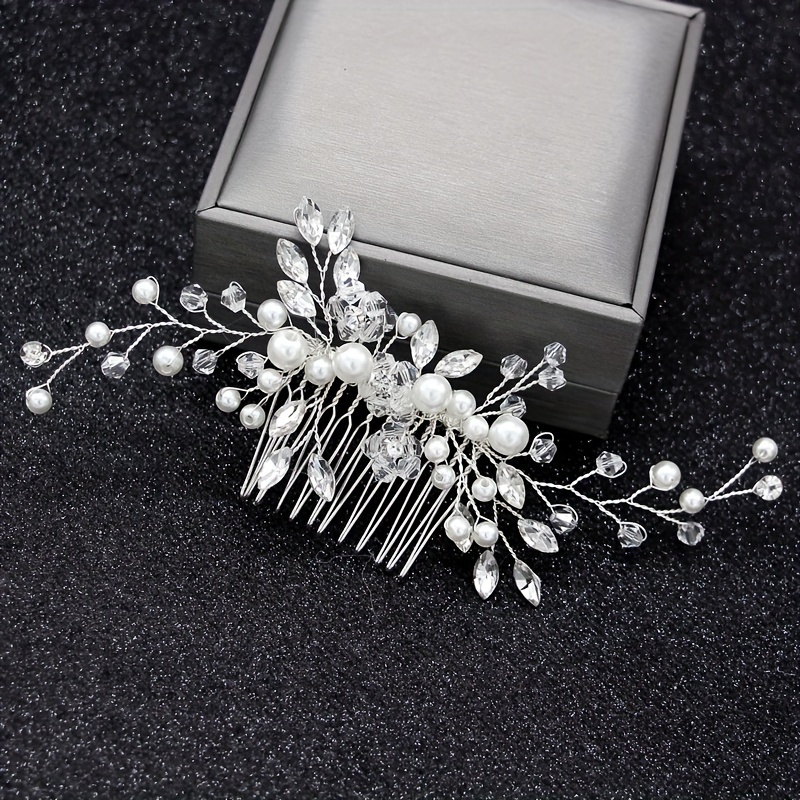 5pcs Faux Pearl Decor Lace Necklace,one-size