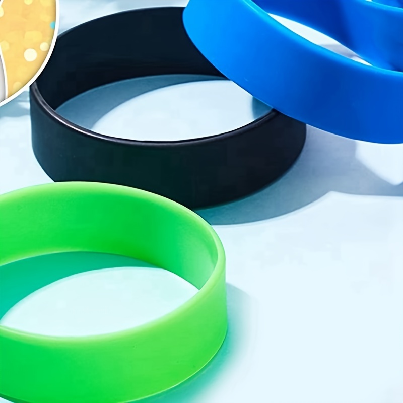 24 Pcs Silicone Bands For Sublimation Skinny Tumbler Heat Resistant  Tight-fitting Sublimation Paper Holder