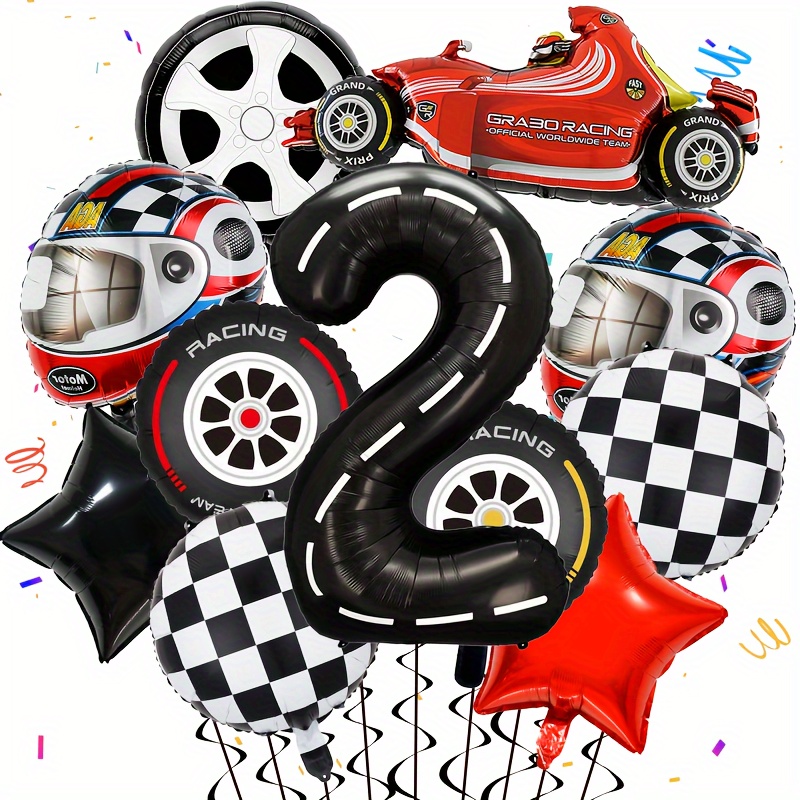 53 Pezzi Mcqueen Cars Includono Striscioni Di Buon Compleanno