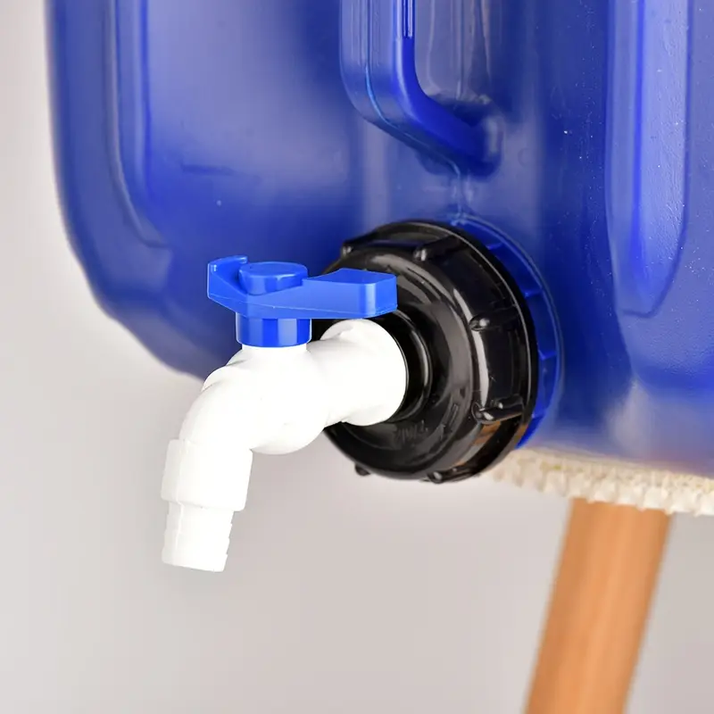 Adattatore Per Serbatoio IBC - Collegamento S60x6 In PVC Con Filettatura Da 1 Pollice, Anello Di Tenuta Rinforzato - Foto 3