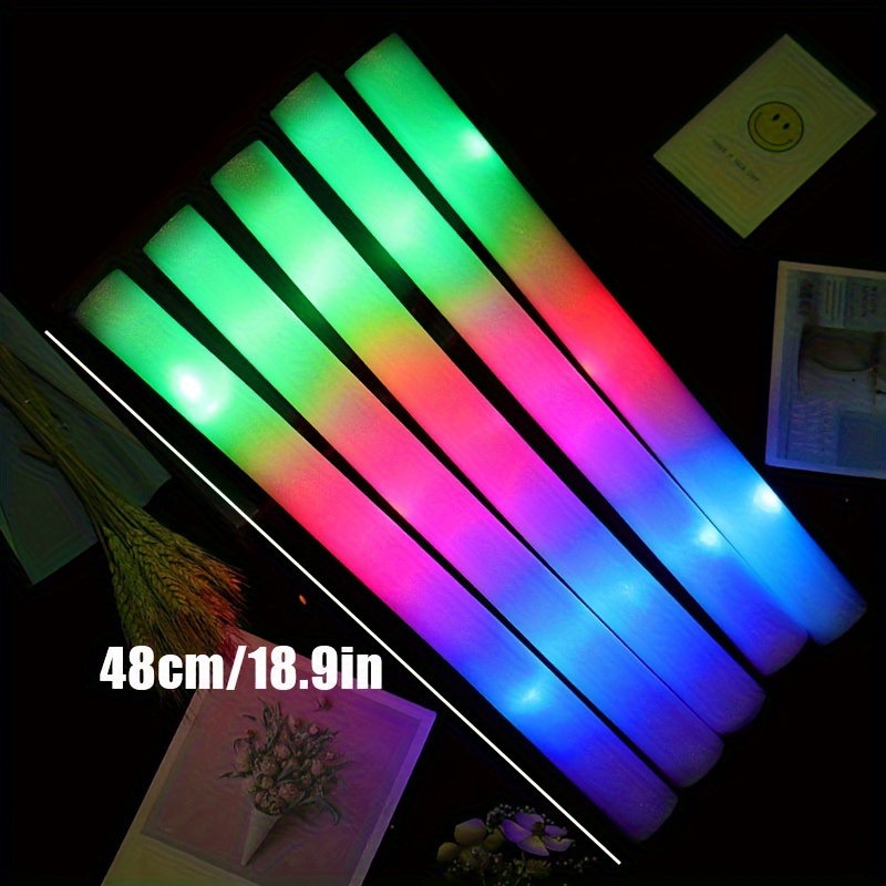 Wholesale LED Foam Glow Sticks Glow Party Supplies for Wedding Birthday  Party Decoration From m.