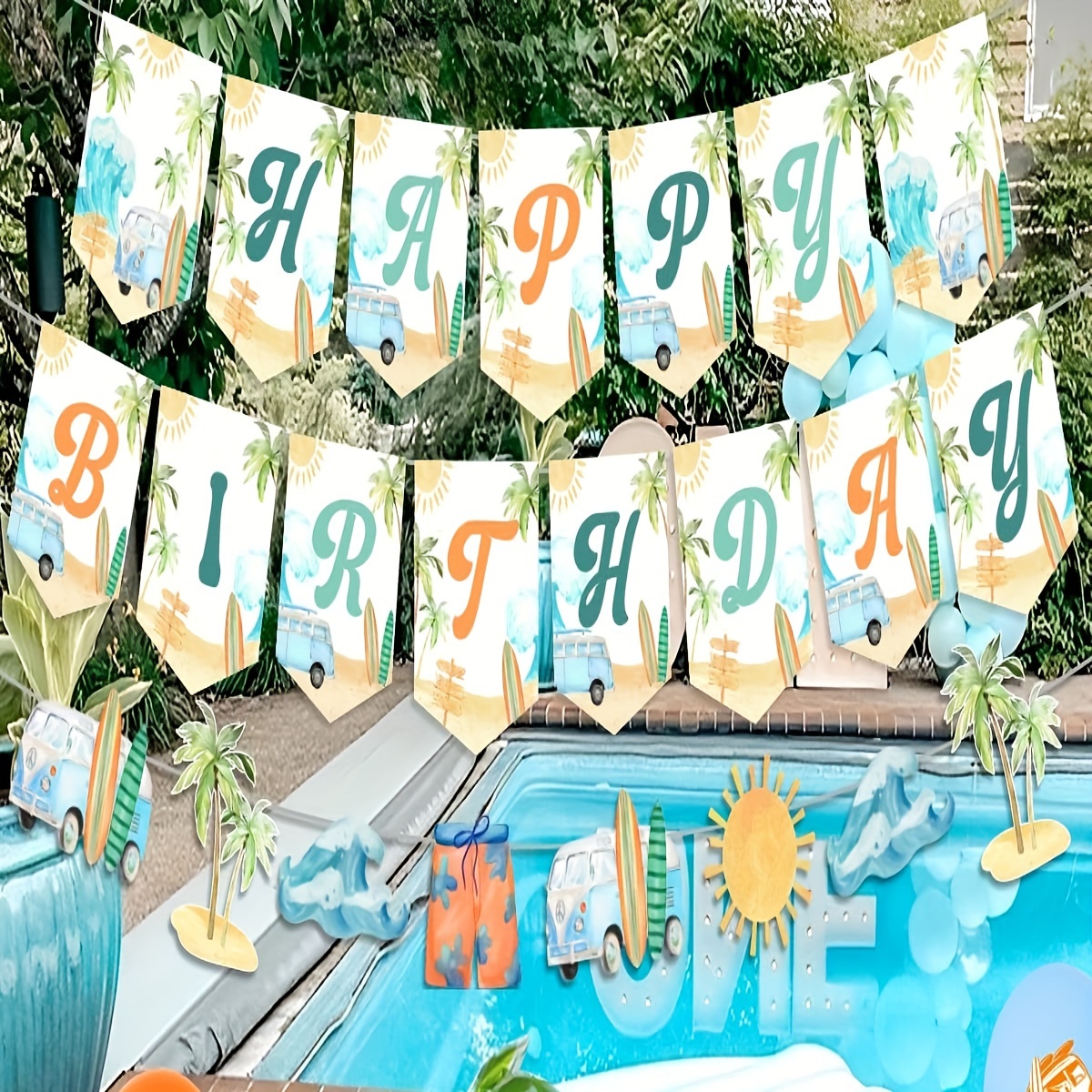 Beach Birthday Party Decorations