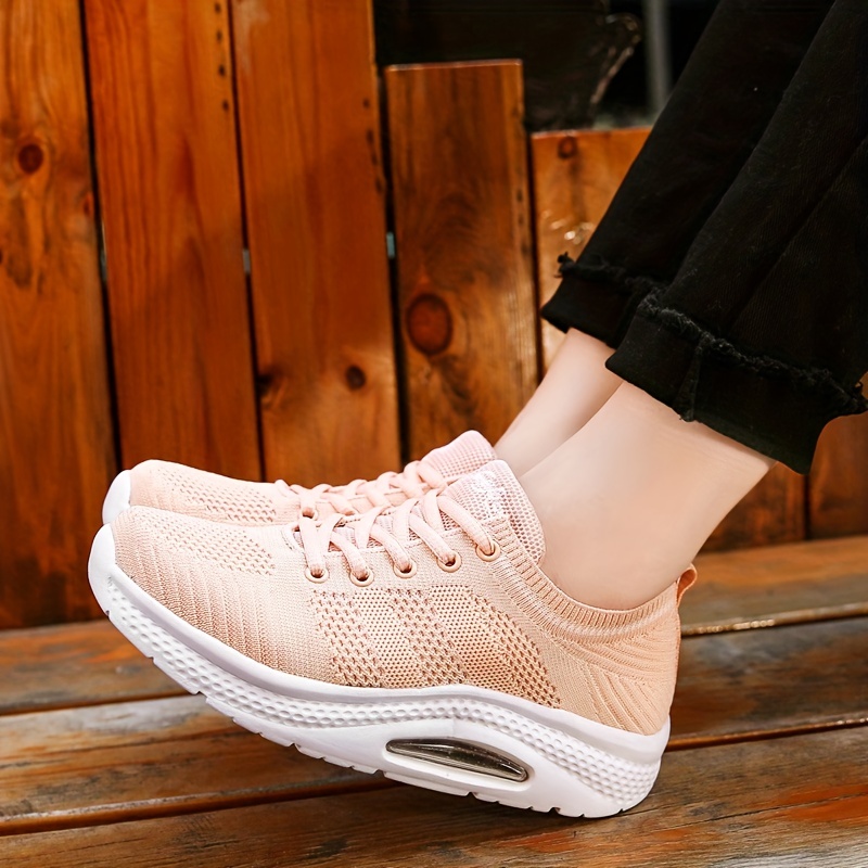 Women's Air Cushion Platform Sneakers Comfortable Running Shoes