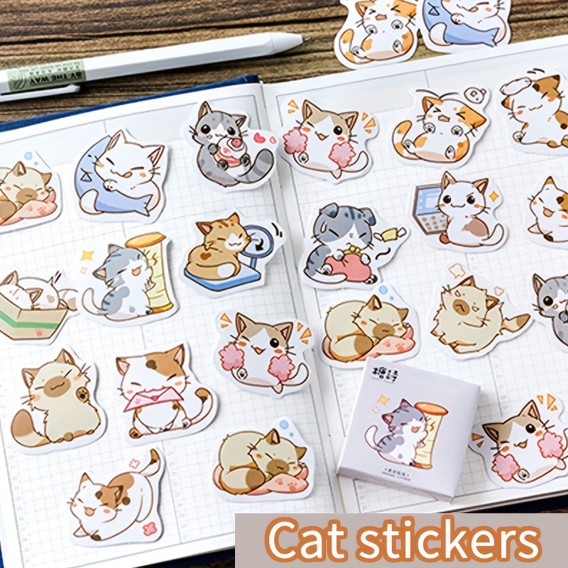 Little Chibi Cat Stickers