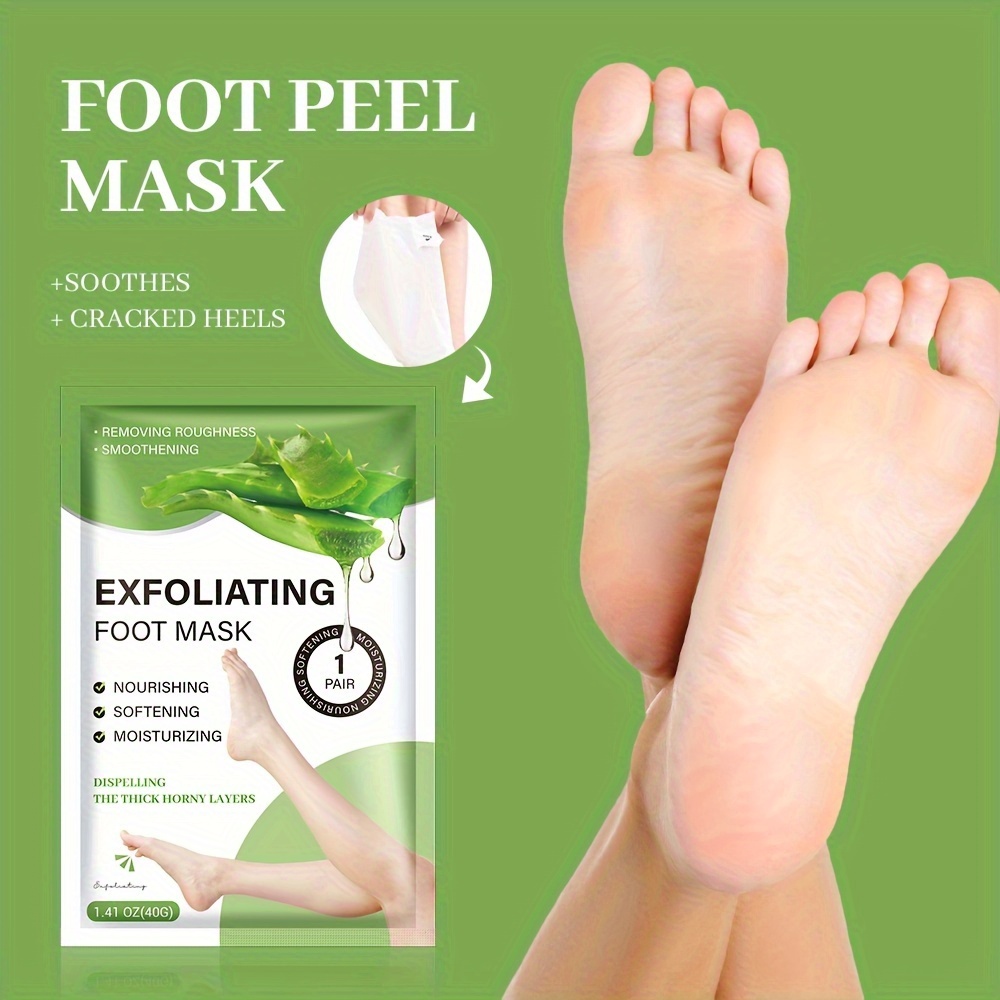 Baby Foot Peel Mask-Original Exfoliant Foot Peel-Callus Remover for Rough  Cracked Dry Feet-Dead Skin Remove-Foot Peeling Mask for Baby Soft Feet 