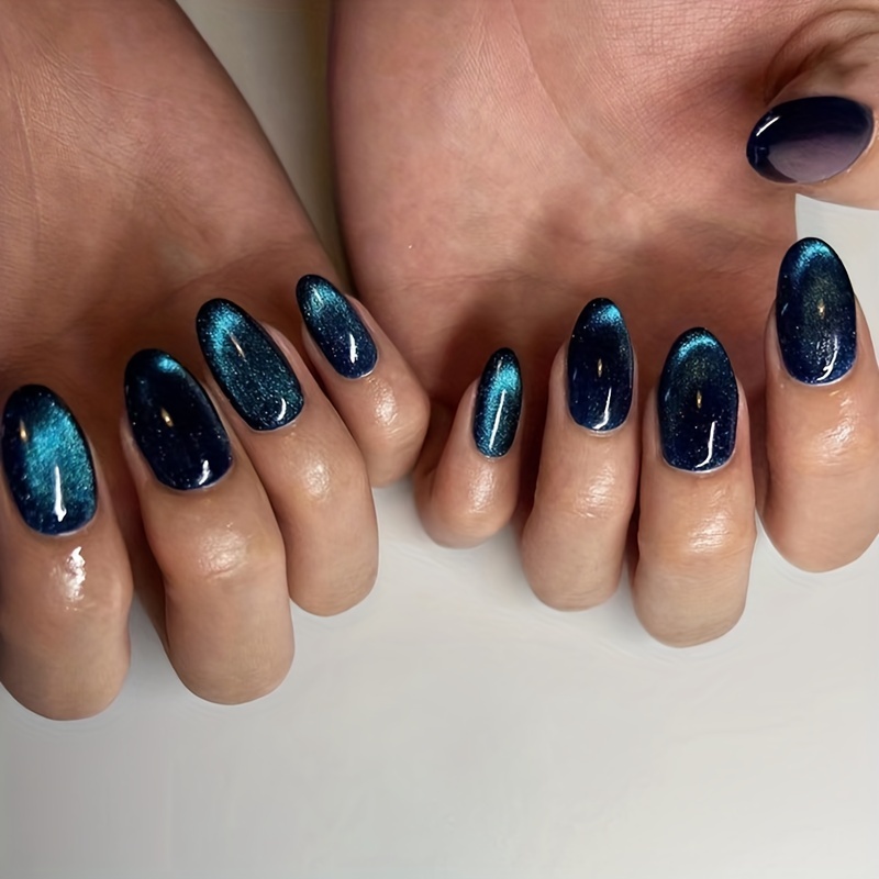 9D caméléon galaxie magnétique chat oeil ongles Gel Semi Permanent