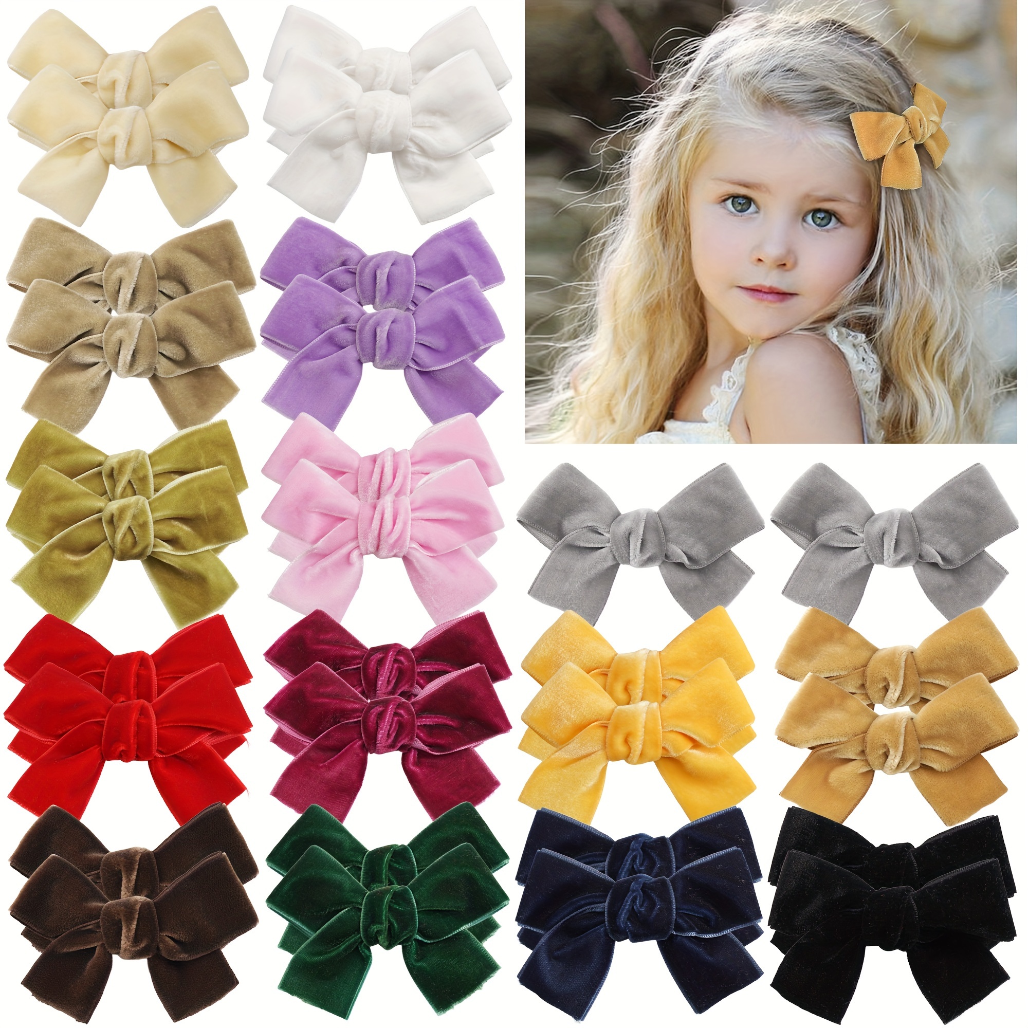 Unicorn Baby Hair Bow Holder Hanger Portable Hairwear Belt For