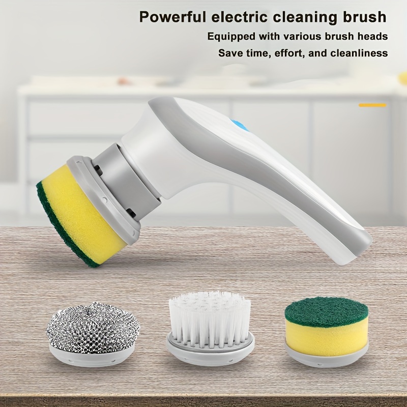 Automatic Electric Cleaning Brush, USB Rechargeable Dish Washers, Wireless Dishwashing  Brushes, Kitchen - AliExpress
