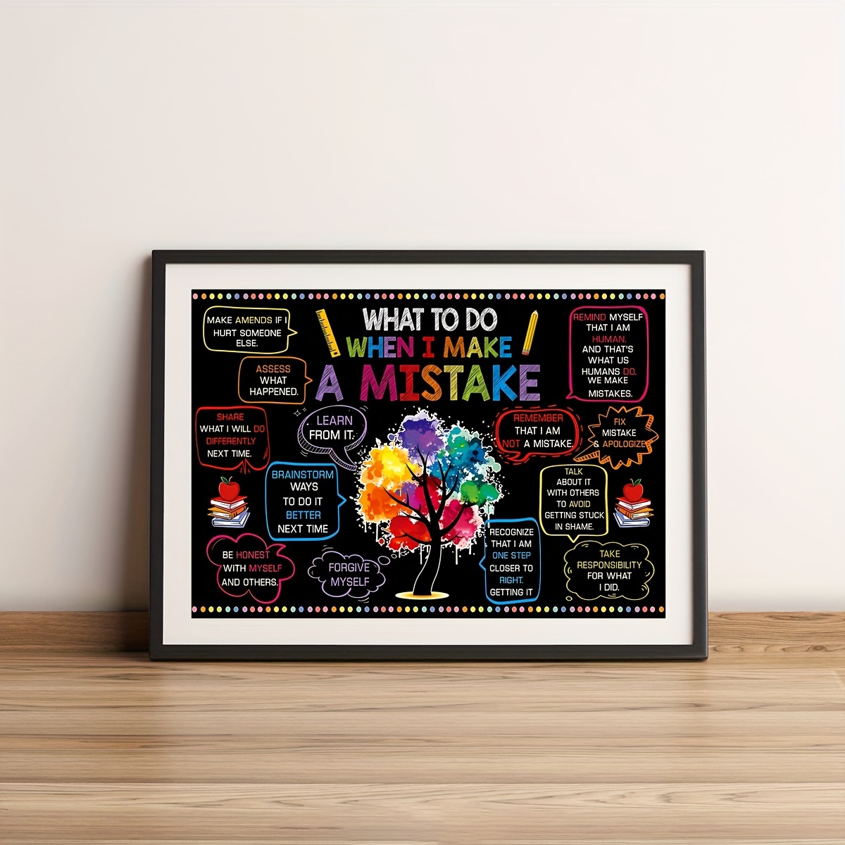 Canvas Poster: Make Amends Art Print