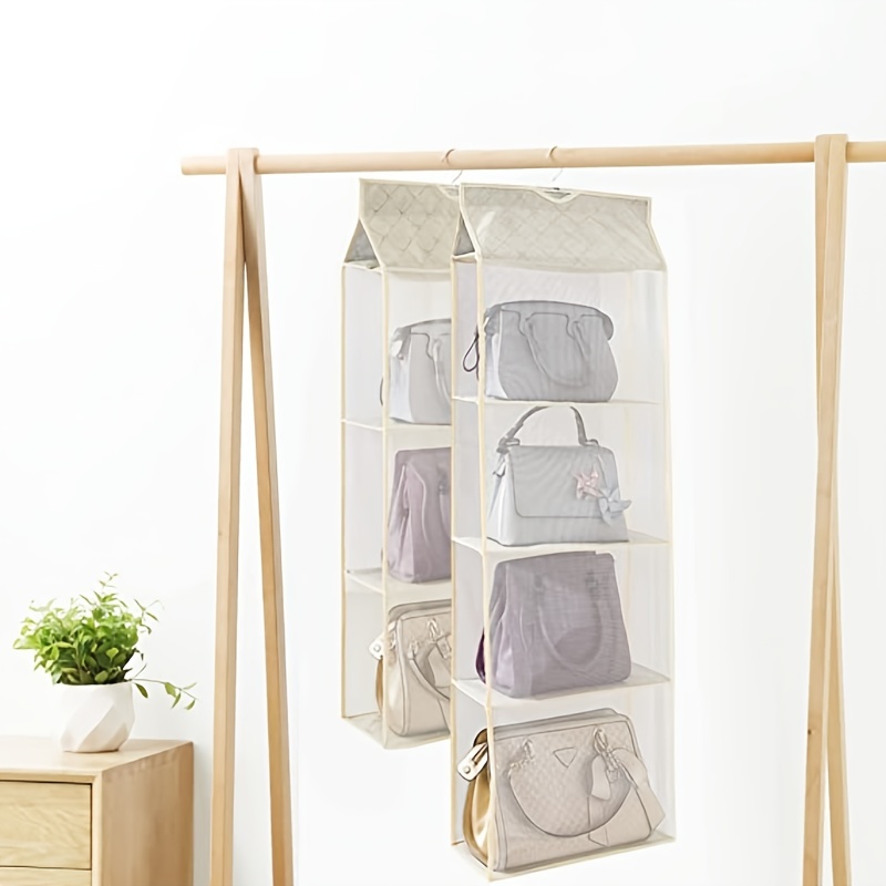 2 Pack Hanging Handbag Purse Organizers For Closet Purse Bag Storage  Holders For Wardrobe - Bags & Luggage - Temu Germany