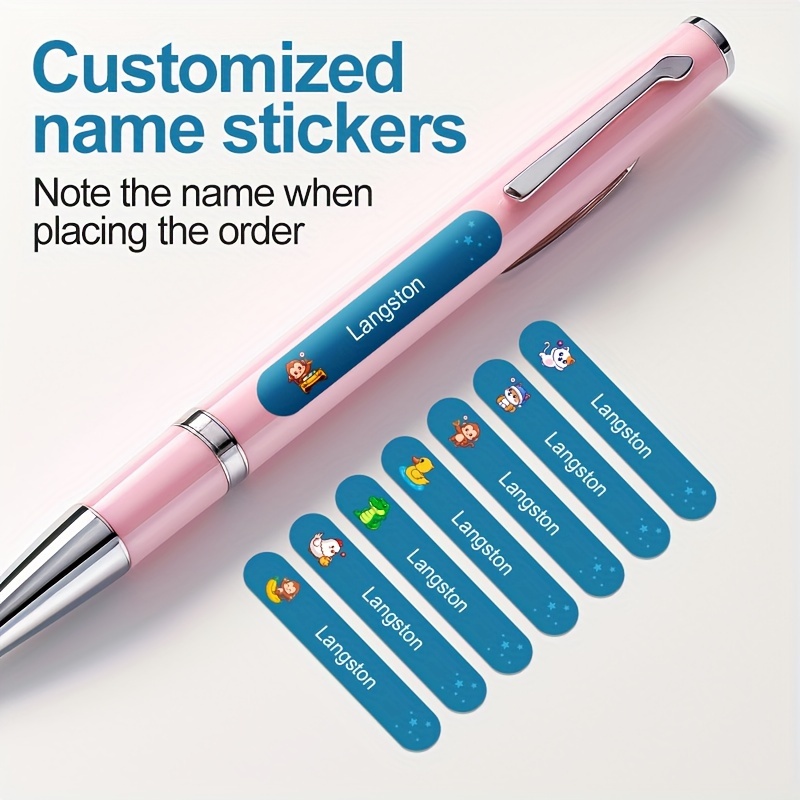 Customizable Name Labels For Best in class School Supply - Temu