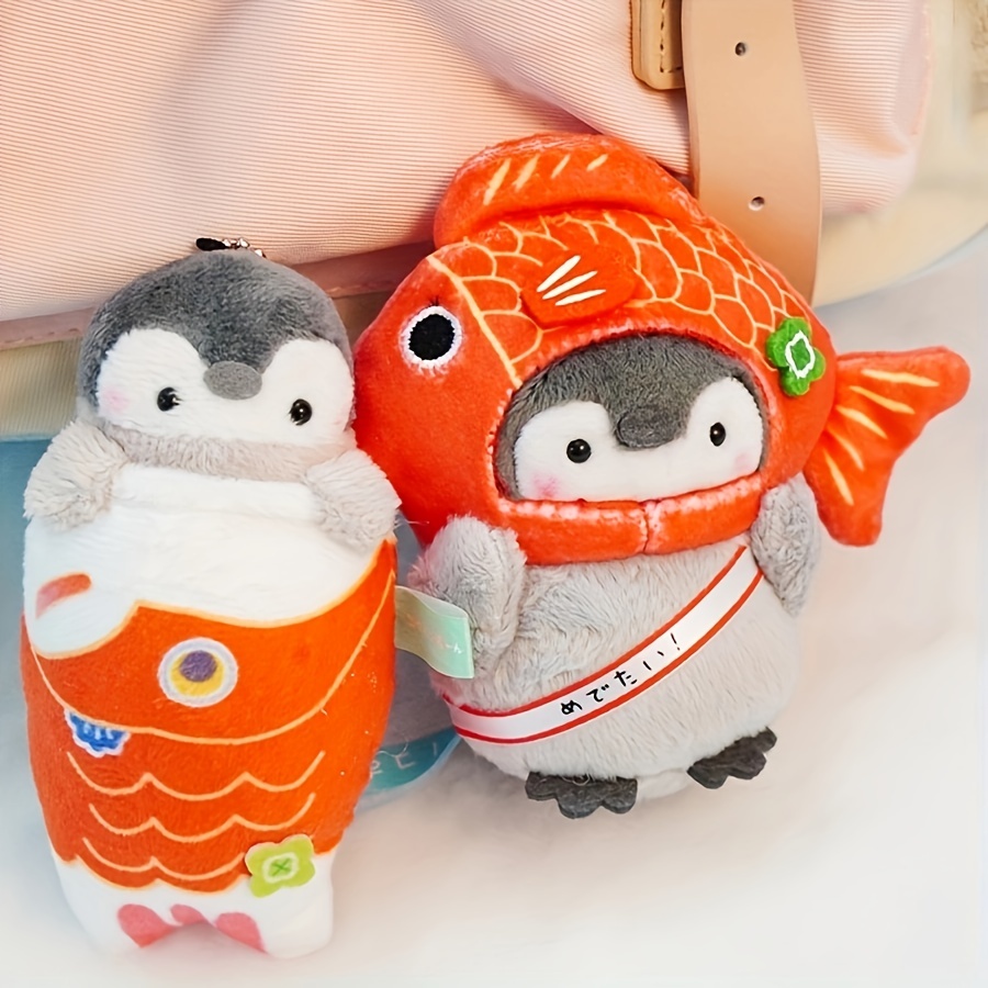 New Custom Cute Cartoon Japanese Style Penguin Plush Toy Bag Keychain  Pendant - China Plush Toy and Teddy Bear price