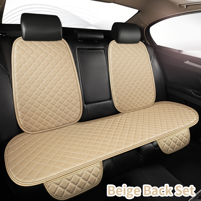 Beige child seat base, car seat liner, car seat base, car seat protector,  seat cover, backrest protector