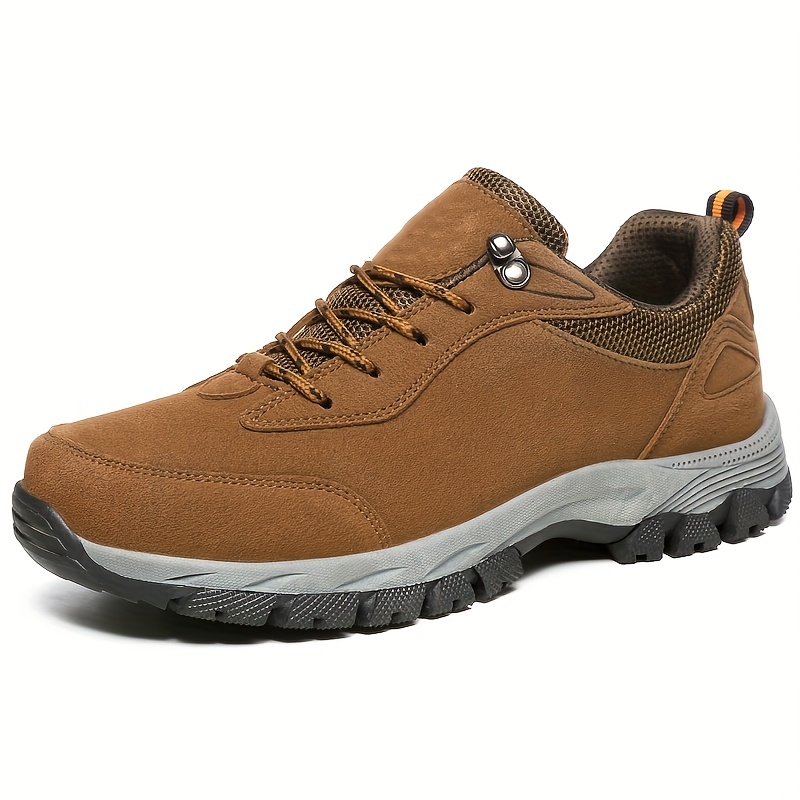 Zapatos Senderismo Cordones En Parte Superior Alta Exteriores Hombres,  Zapatos Casuales Caminar Campo Traviesa Variedad Colores - Calzado Hombre -  Temu Mexico