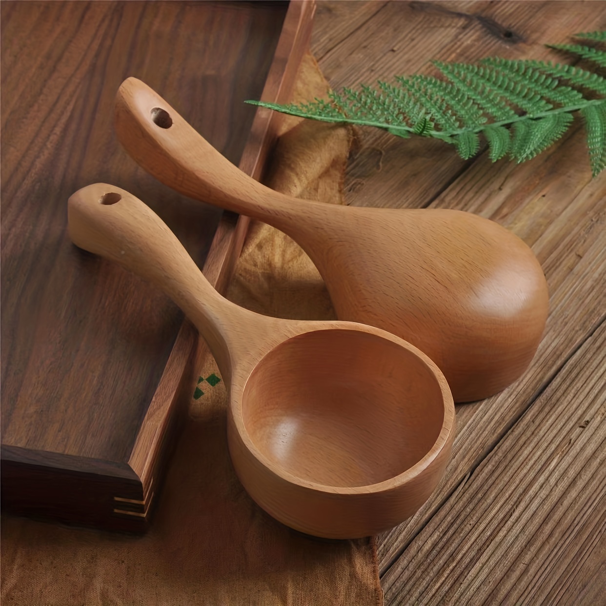 1 Pezzo Set Utensili Da Cucina In Legno Massello Naturale Thailandese,  Cucchiaio In Legno, Cucchiaio Per Servire Il Riso, Colino A Manico Lungo,  Colino Per Zuppe, Cucchiaio Per Servire La Cottura, Set