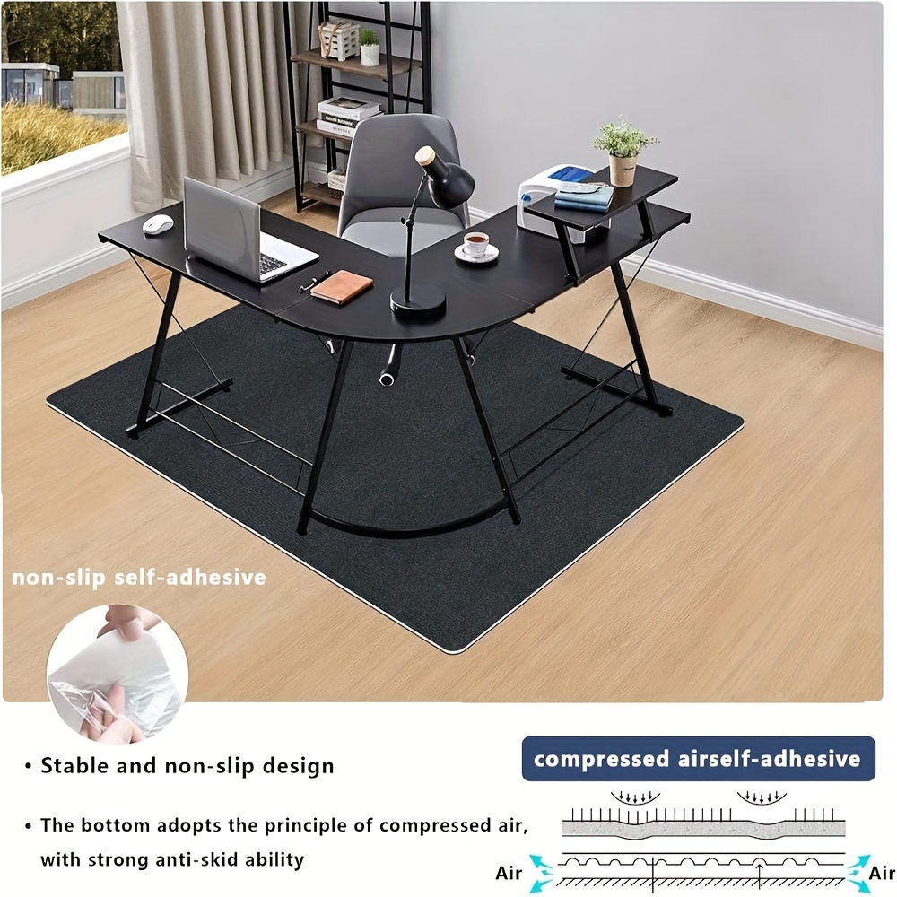 Non slip Office Chair Mat For Hardwood Floors Anti slip Desk - Temu