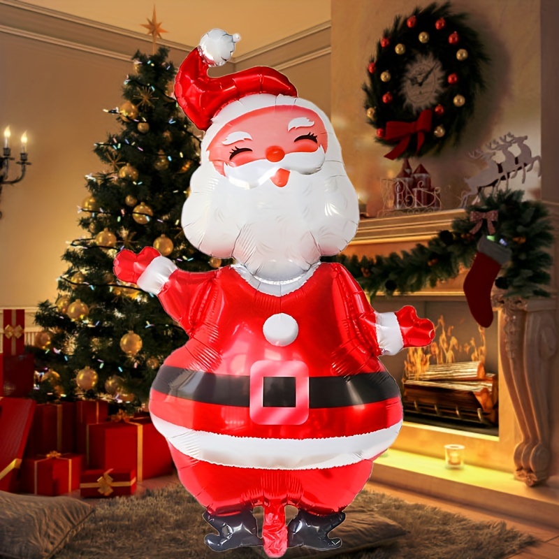 Ballon Tête de Père Noël Tuff - Décoration Noël 