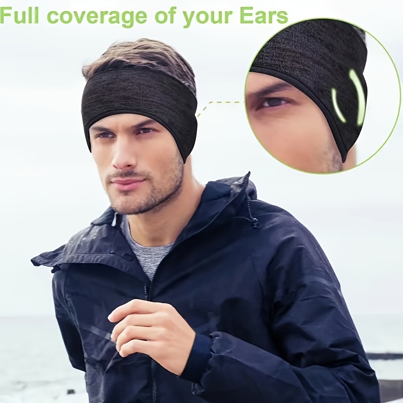 Winter Fleece Headband Ear Warmers Muffs Women Running - Temu