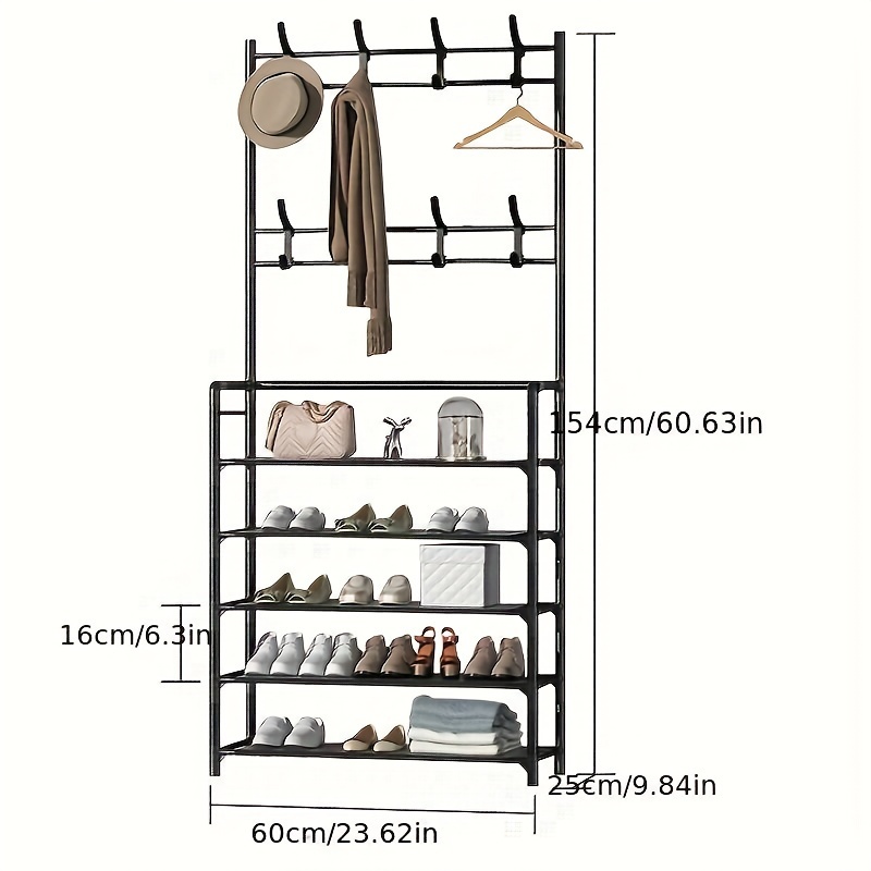 1pc Semplice Scaffale Porta Scarpe A Strati Ripiano Porta - Temu Italy