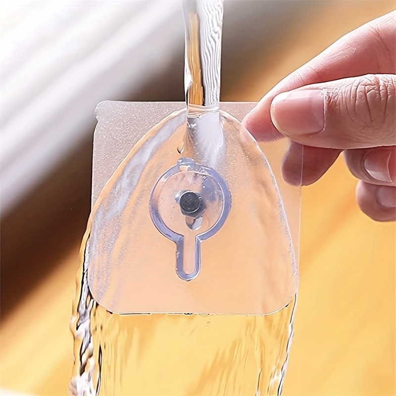 Adhesive Photo Support Hooks Strong Sticky Punch Free Holder - Temu