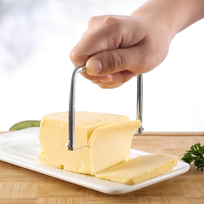 Butter Cutter, Stainless Steel Cheese Cutter Slicer, Food Grade Cheese  Butter Cutter, Baking Tool, Kitchen Accessories For Restaurant/food  Truck/bakery - Temu