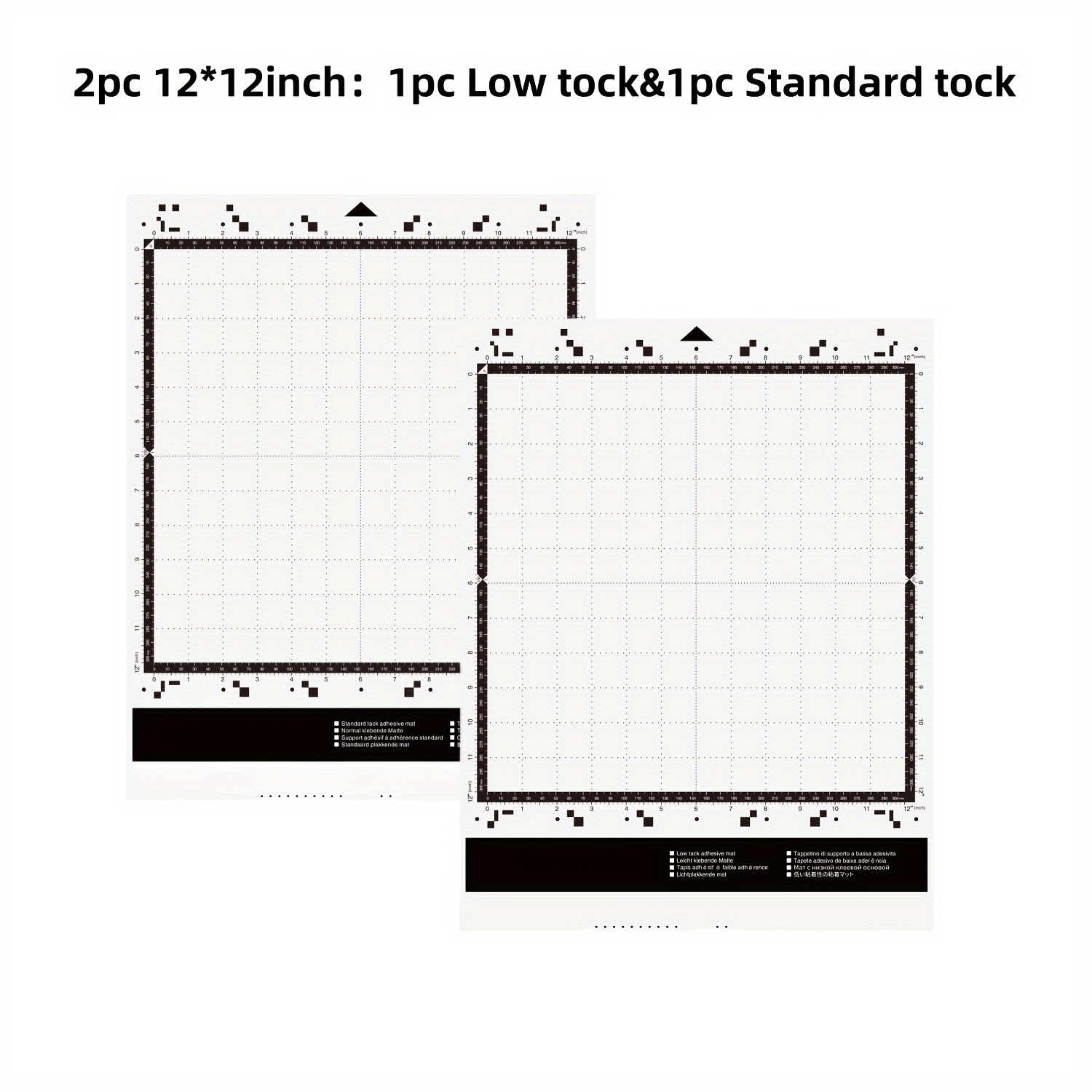 DX Series Scan N Cut Standard Tack Adhesive Mat 12 x 12 in