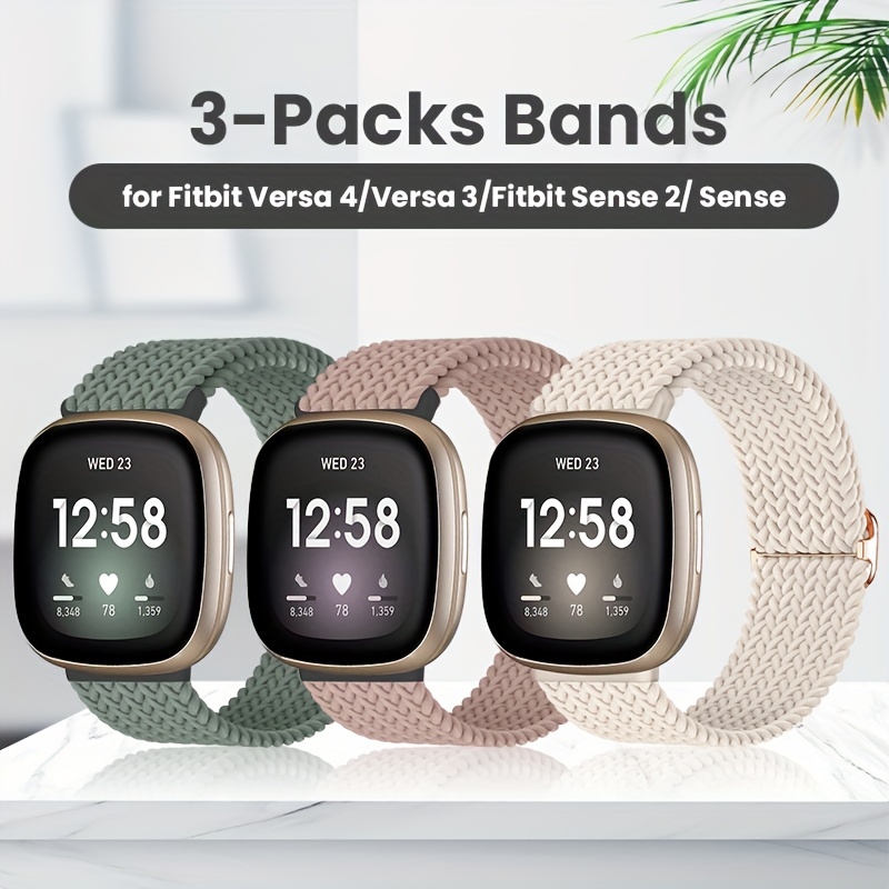 Nylon Strap For Fitbit Versa 4/ Sense 2 Band Replacement Loop